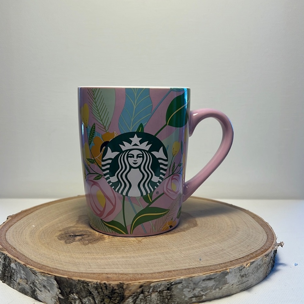 Starbucks flower coffee mug